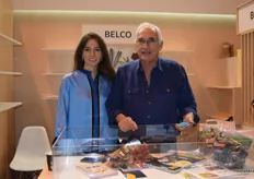 Export manager Shereen Serry and Chairman, Sherif El Beltagy from Belco.