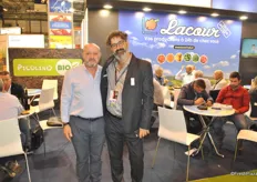 Juan A. Tomás Martos and Robert Matilla from Lacour. They have got a new BIO line: Picolino.