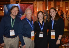 Greg Thorne, Rock Gumpert, Bre Macomber and Mary Hannon with Tom Lange