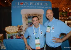 Eric Frasse and Jim Provost with I Love Produce
