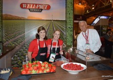 Sunshine Cappellitti and Johnna Johnson with Marketing Plus and Jim Grabowski with Well Pict.