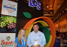 Casey Carlucci and Gonazalo Bertran with LGS