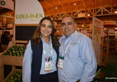 Erika Anguiano and Antonio Gudino with Colimex.
