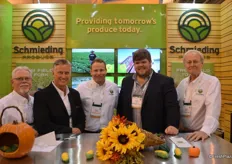 The team of Schmieding Produce: Larry Chapman, Scott McDulin, Chris Erneston, Trent Woerner and Kyle Underwood. Just last week, Trent became the company's new President.