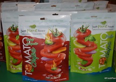 Dried tomato chips: a new product of Master's Touch, to be released in spring 2018. They will be available in pesto and spicy jalapeno taste.