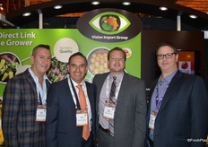 The team of Vision Import Group: Raul Millan, George Uribe, Allan Napolitano and Ronnie Cohen.
