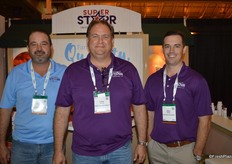 Mauricio Tamayo, Lance Peterson and Chris Hoffman with Super Starr International.