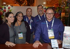 Jennifer Perez, Alma Lorenzo, Vince Ferrante, Mike Bowe and David Federle with Dave's Specialty Imports.