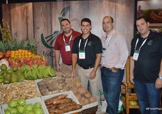 Luis Cintron, Marcell Machado, Jessie Capote and Juan Manual Serrano with J&C Tropicals.