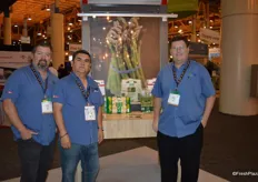 Chris Brazeel, Ricardo Valencia and Craig Rolandelli with JMB Produce. The company just expanded into organic sweet corn and organic asparagus.