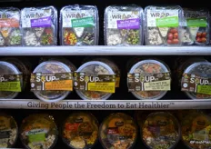 Recently launched were Ready Pac's Wrap Kits and Soup kits. A convenient way to prepare a fresh soup or filled wrap.