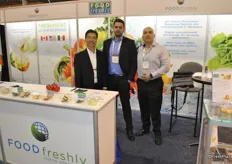Gordon Nobuto, Benjamin Singh and Roberto A. Flores Rodríguez from Food Freshly