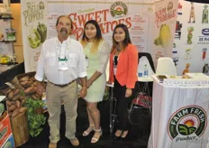 Bobby Daughtry, Diana Ramirez and Lorena Otero from Farm Fresh Produce