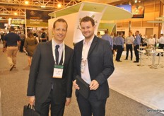 Jean-Baptiste Pinel and Etienne Malaguti from Primland promote the Nergi berry