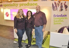 Alex Jackson, Karen Caplan and Jeff Kelly from Frieda's