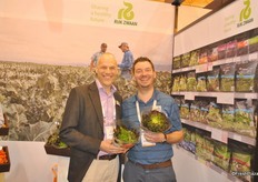 RijkZwaan's Jan Doldersum and Roel Janssen from Philips.