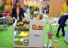 Airy He of Shanghai office of Dole in China. The Philippines are lobbying hard to receive market access for the country's avocados, of which planting has grown rapidly in recent years.