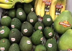 Avocados, bananas and guava all from the Philippines and marketed by Dole. Philippines trade officers are lobbying to receive market entry for the country's avocados. All it's guave are non-GMO, which is a marketing advantage in China as most of the domestic guave crop is GMO.