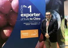 Christian Carvajal, Director of Marketing at ASOEX, the Chilean export association.