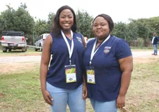 Veronica Ledwaba and Kelly Machumela of Westfalia.