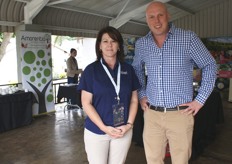 Brenda Greyvensteyn and Simon Tattersall of Afrupro.