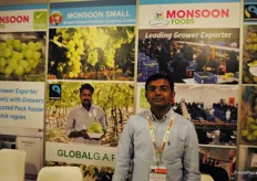 Pravin Sanhan from Monsoon Foods, India. They are growers and exporters of fairtrade table grapes.