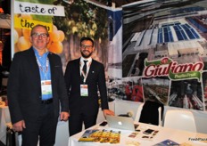 Filippo Valenzano and Graziano Defilippis from Giuliano Puglia fruit from Italy.