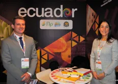 Ignacio Lamas G. and Marianela Ubilla from Agzulasa, Ecuador.