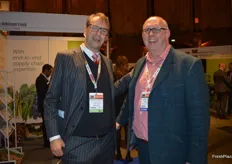 Andres Schindler - Dom Limon and Nigel Jenney from the Fresh Produce Consortium had big smiles for the camera!