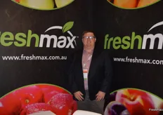 Andrew Maughan from FreshMax was part of the Sunworld pavilion.
