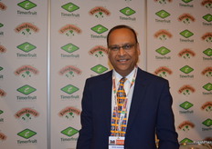 Nitin Agruwal from Euro Fruits was celebrating 25 years in the business.