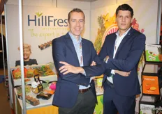 Stephan Schneider and Glenn van Ruitenburg of Hillfresh. This company is celebrating its ten-year anniversary.