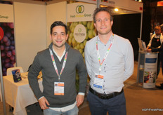 The berry boys taking a stroll: Fons Baeten and Nijs van Zuilen of Berrybrothers.