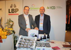 Huub Welles and Fred Douven of ABB Growers.