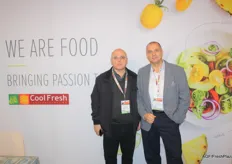 Osman Aritan and Loek Schoenmakers of Cool Fresh International.