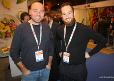 René Tunker and Robbin van Die of Cool Port Packing Rotterdam.