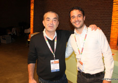 The show was held in their backyard, so Danny and Joey Deen of Denimpex, came to have a look around at the trade fair.