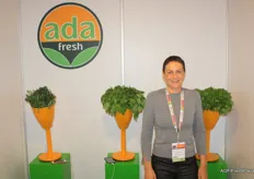 Ayelet Lantzer of Adafresh where the Israeli herb season is in full swing again.