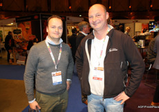 Marien Sinke (Exsa Europe) and Wim van de Graaf of De Mooij Amsterdam.