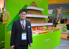 Nemo, marketing manager at Qifeng Fruit, kiwifruit grower and packer. This year Qifeng has launched its export programme.