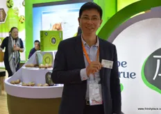 Li Zhi Ming of Tomsung Technology, a producer of packaging solutions.