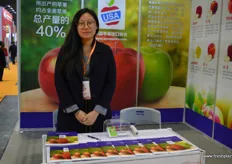 Becky Liang is the representative of the U.S. Apple Export Council.