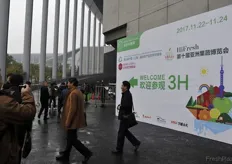 Entrance to Horti China 2017.
