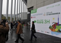 Entrance to Horti China 2017.