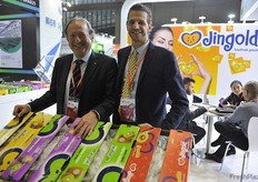 Patrizio Neri and Alessandro Fornari from the Kiwigold consortium