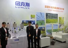 Left: Lum Lux Marketing Manager Jady Wu