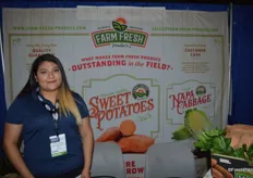 Diana Ramirez with Farm Fresh Produce