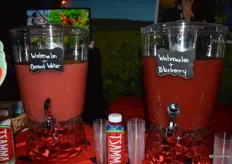 Two new varieties: watermelon & coconut water as well as watermelon & blueberry. The juice is sold under the Tsamma brand.