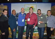 The team of Exp Group LLC: Omar Duarte, Nicholas Sanchez, Erik Chikhani Carrillo, Jose Manuel Villacis (vendor of Bonita Bananas), Anthony Serafino and Santino Montalbano.