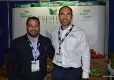 Ivan Hernandez and Jose Roggiero with Freshway Produce